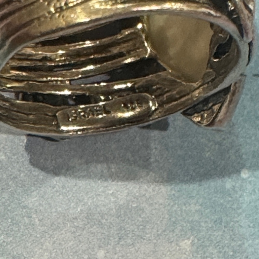 Silver Mop Ring - image 6